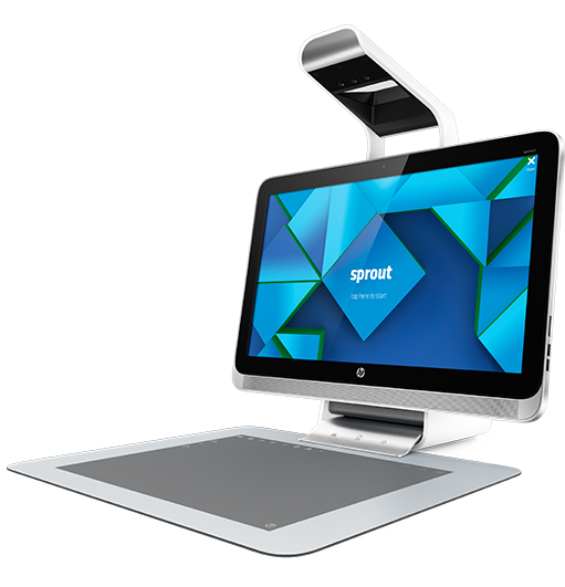 Conheça o “HP Sprout” um incrível PC com mesa digitalizadora e scanner 3D